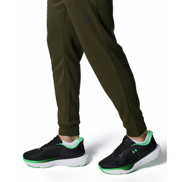 アンダーアーマー UAアーマーフリース カモ ジョガーパンツ メンズ 25FW ブラック カーキ (6007738)