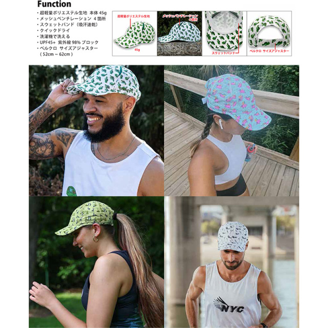 SPRINTS ランニングキャップ O.G.HATS 25W ユニセックス Flying Pigs スプリンツ オージーハット