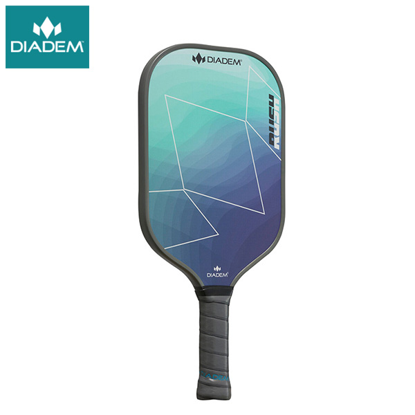 DIADEM Rush ピックルボールパドル BLU×GRN  TPA006 ダイアデム PICKLEBALL PADDLE ラッシュ ラケット ブルー グリーン