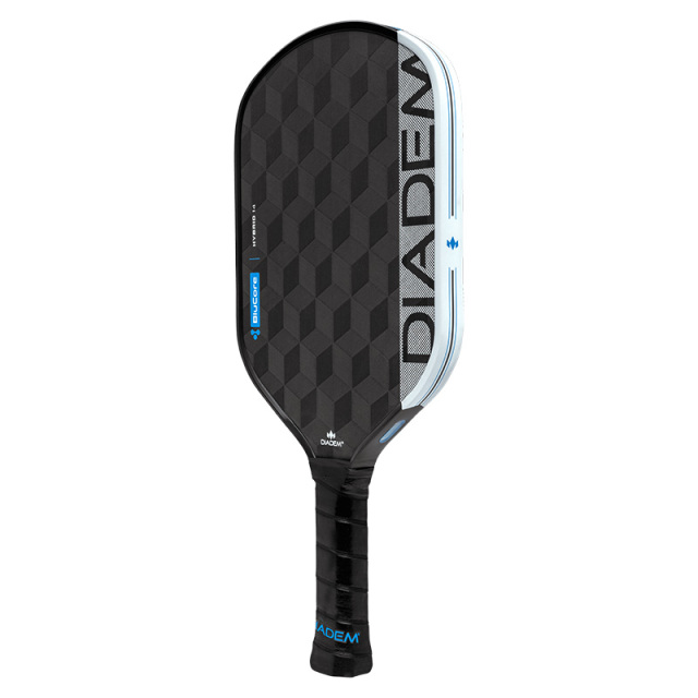 DIADEM ピックルボールパドル EDGE BLUCORE HYBRID14 25FW ブラック×ホワイト TPA023 