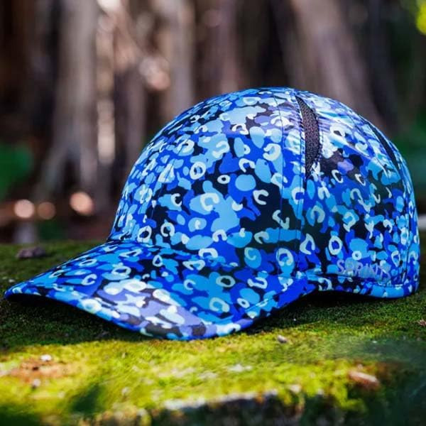 SPRINTS ランニングキャップ O.G.HATS 25W ユニセックス Jag Camo Sea Foam スプリンツ オージーハット