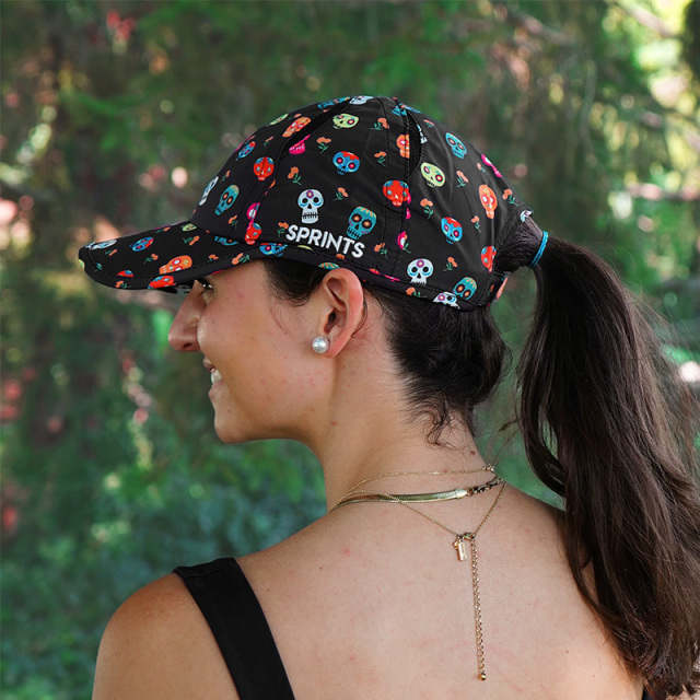 SPRINTS ランニングキャップ O.G.HATS 25W ユニセックス Dia De Drip Muerto Mash スプリンツ オージーハット
