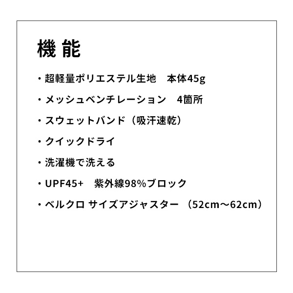SPRINTS ランニングキャップ O.G.HATS 26FW ユニセックス V-Edgy