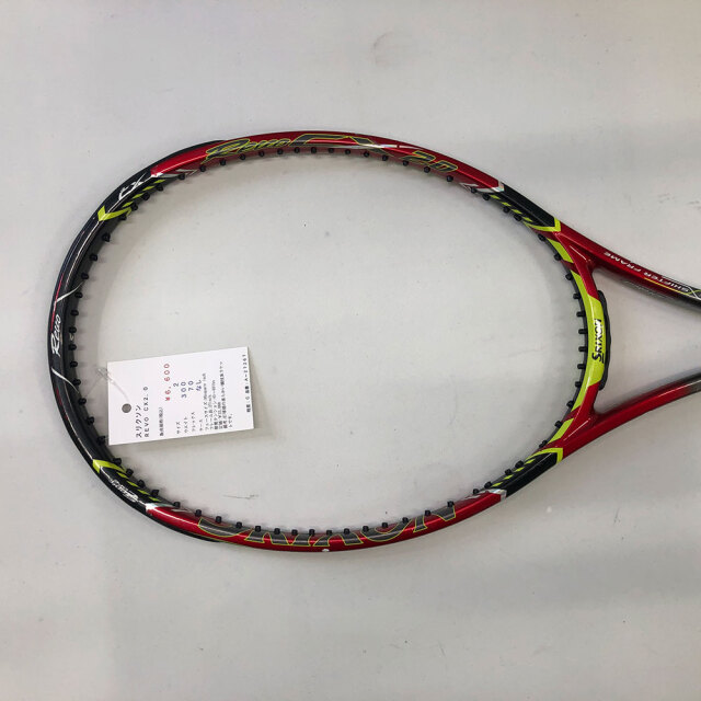 硬式テニス　ラケット　スリクソン　Revo cx2.0 スリクソンCX2.0はまさにアスリート向けラケット