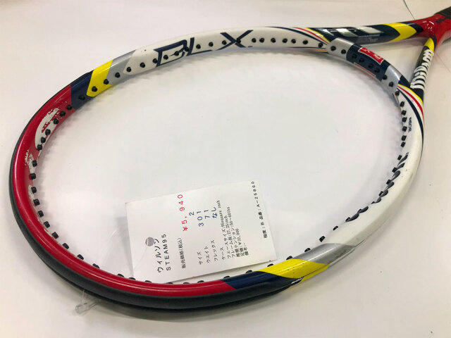 テニスラケット willson steam95 バッグ付