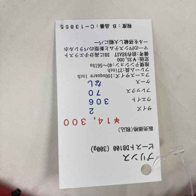【中古ラケット】プリンス ビーストDB100（300g）