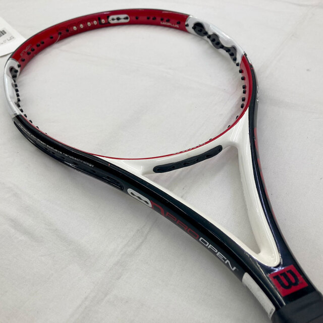 【中古ラケット】ウィルソン ｎプロオープン１００（ＲＥＤ）