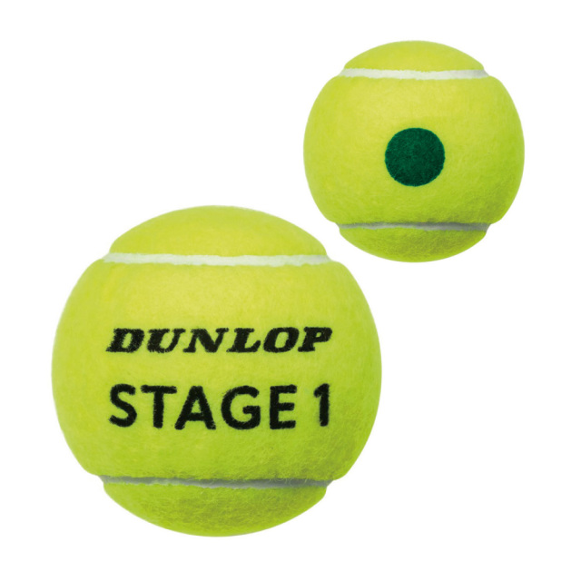 ダンロップ ステージ1 グリーン 1ダース STG1GRC3DOZ ジュニア ボール