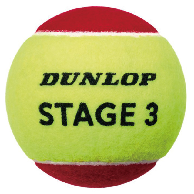 ダンロップ ステージ3 レッド 1ダース STG3RDC12DOZ ジュニア ボール