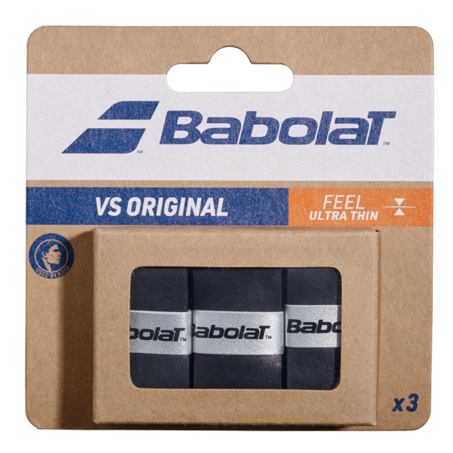 BABOLAT VS Original×3　VSオリジナル3本　バボラ　653040　オーバーグリップ　グリップテープ　テニス　ソフトテニス