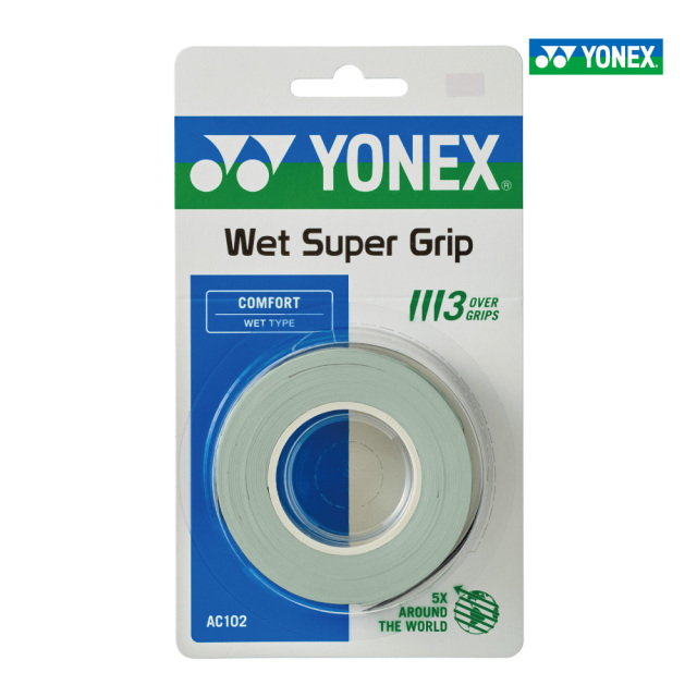YONEX　ウェットスーパーグリップ (3本入)　AC102