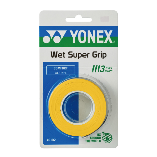YONEX　ウェットスーパーグリップ (3本入)　AC102