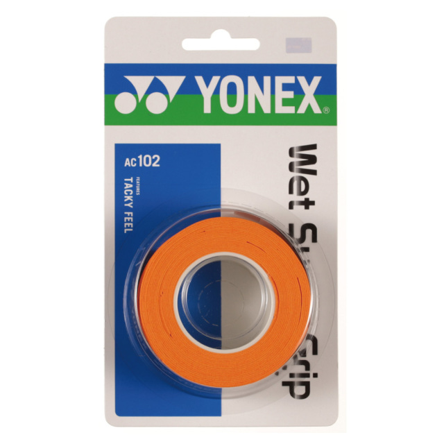 YONEX　ウェットスーパーグリップ (3本入)　AC102