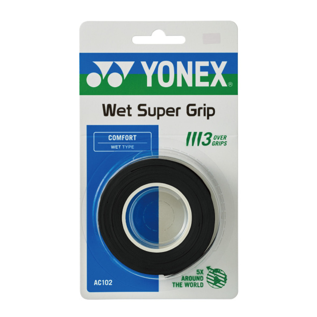 YONEX ウェットスーパーグリップ (3本入) AC102 テニス アクセサリ