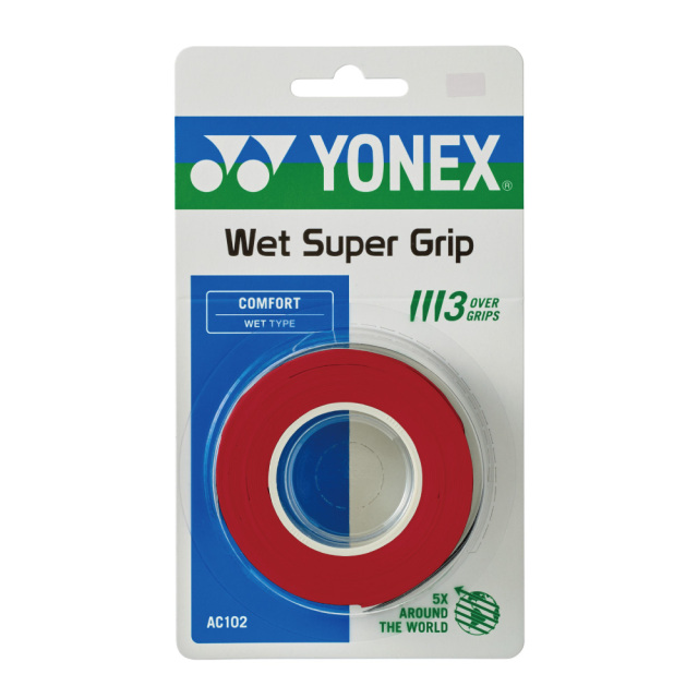 YONEX ウェットスーパーグリップ (3本入) AC102 テニス アクセサリ