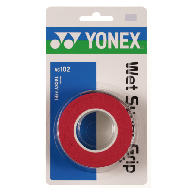 YONEX　ウェットスーパーグリップ (3本入)　AC102