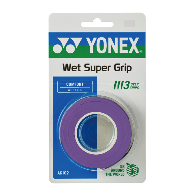 YONEX　ウェットスーパーグリップ (3本入)　AC102