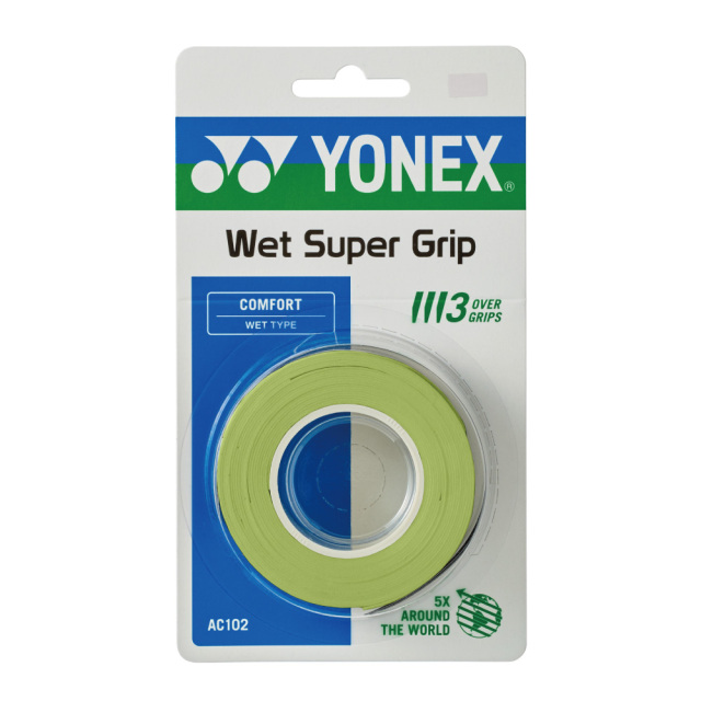 YONEX　ウェットスーパーグリップ (3本入)　AC102