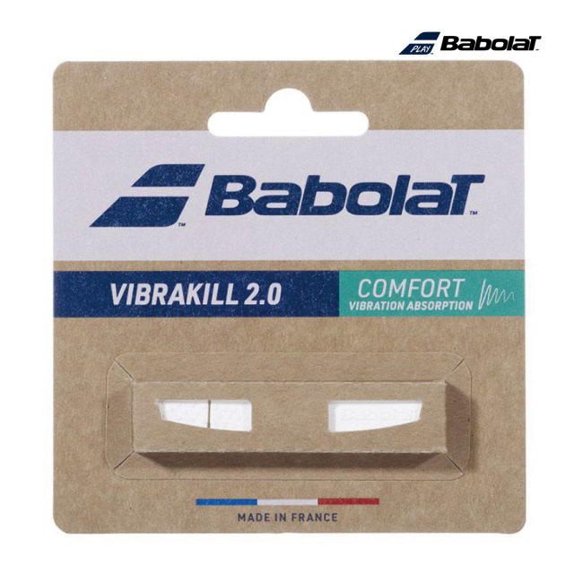 Babolat　 VIBRAKILL 2.0　1個入　ホワイト　700121-wh　ダンプナー