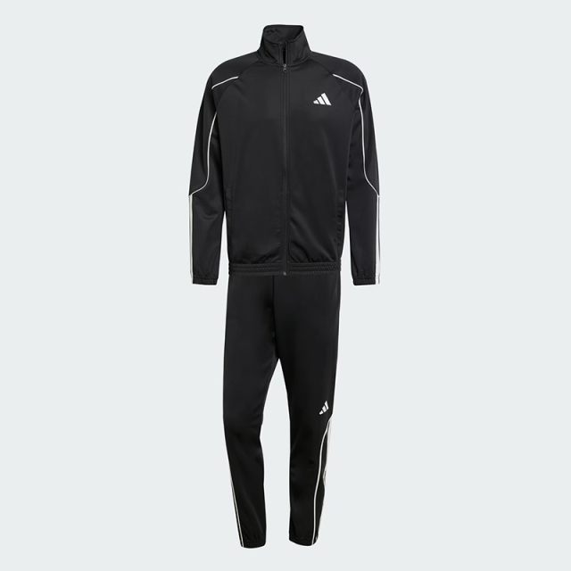アディダス スリーストライプス トラックスーツ メンズ 25FW ブラック JJN1817