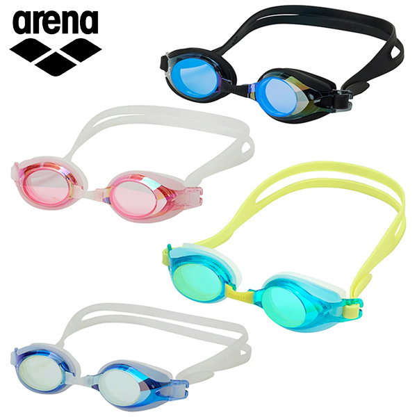 アリーナ 【トレンティ】ジュニアゴーグル（ミラーレンズ、リノンくもり止め）ユニセックス 26SS (AGL-4300MJ)