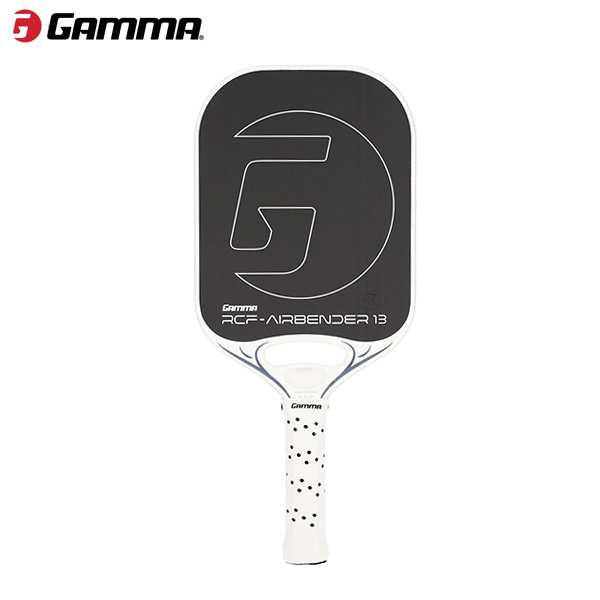  GAMMA ピックルボールパドル RCF AIRBENDER 13 送料無料 PICKLEBALL PADDLE ガンマ エアベンダー BLACK 黒 ブラック 13mm 試合 ゲーム