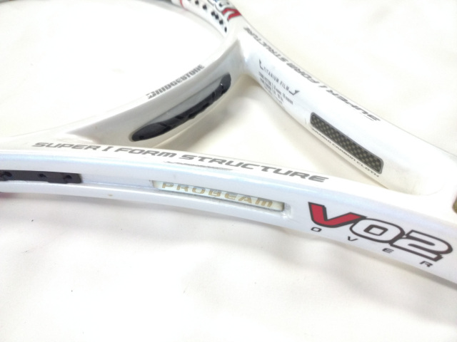 中古ラケット】ブリヂストン プロビームV02オーバー ラケット