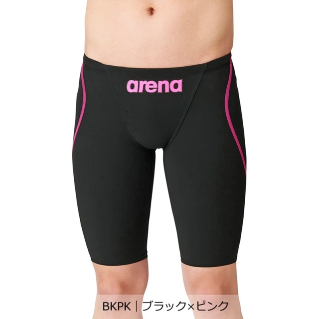 アリーナ 競泳水着 アクアフォースフュージョントライ ハーフスパッツ メンズ ブラック ネイビー