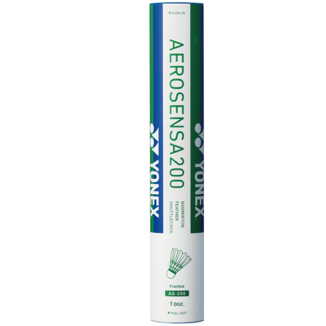 YONEX AEROSENSA 200 フェザーシャトル 10個入り ヨネックス エアロセンサ200 YONEX AS-200 10本120球入