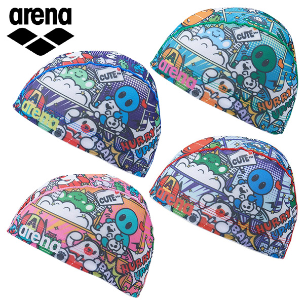 アリーナ メッシュキャップ｜招集所持ち込み可 ユニセックス 25FW MLサイズ 水泳帽 arena (AS5FSC57U) 
