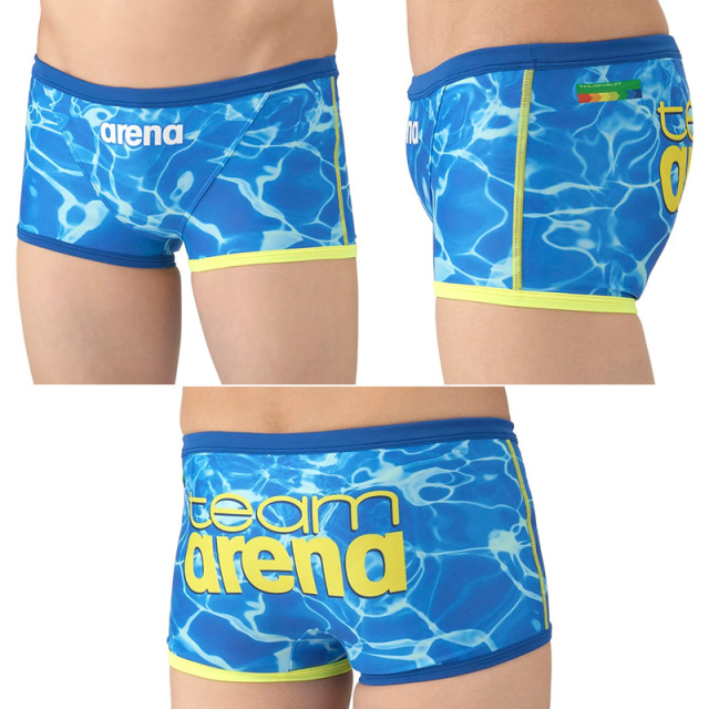 アリーナ 【team arena｜ECOタフ】トレーニング（ショートレッグ）メンズ 25FW ブラック ブルー ピンク パープル AS5FWM03M