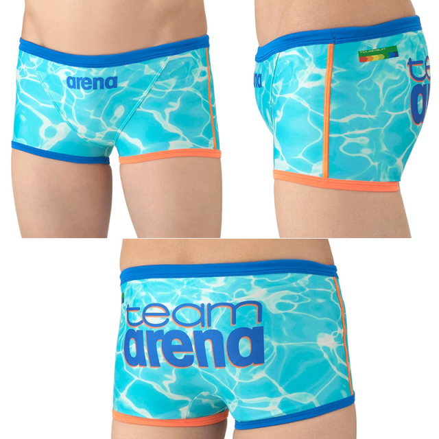 アリーナ 【team arena｜ECOタフ】トレーニング（ショートレッグ）メンズ 25FW ブラック ブルー ピンク パープル AS5FWM03M