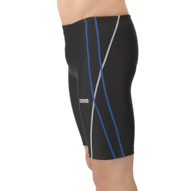 アリーナ 大きいサイズ｜フィットネススパッツ（ハーフレッグ）メンズ 26SS ブラック ネイビー AS5SWF64M