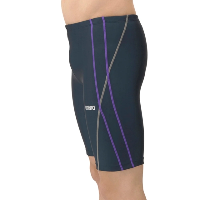 アリーナ 大きいサイズ｜フィットネススパッツ（ハーフレッグ）メンズ 26SS ブラック ネイビー AS5SWF64M