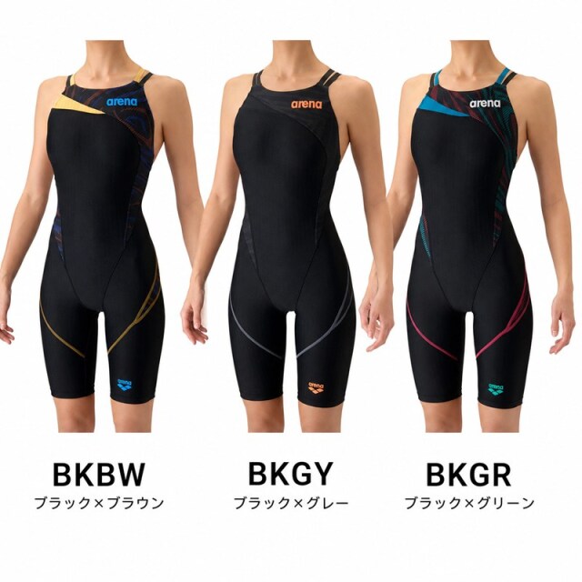 アリーナ  【競泳水着】アクアレーシングワンピース｜公式大会可 レディース 26FW ブラック AS6FRC75L