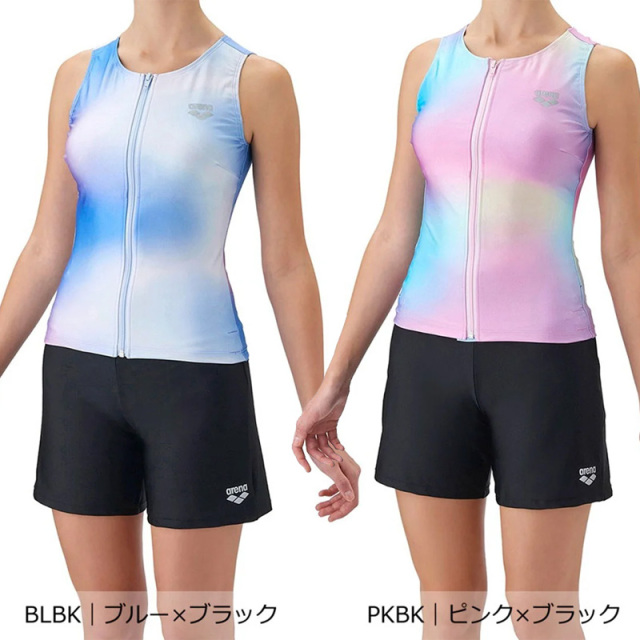 アリーナ フィットネスセパレート（カバーバック/ミドルレッグ/差し込みパッド）レディース 26FW AS6FWF54L 
