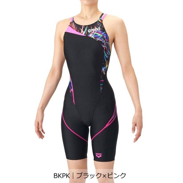 アリーナ  【競泳水着】アクアレーシングスパッツ｜公式大会可 レディース 26SS ブラック AS6SRC75L