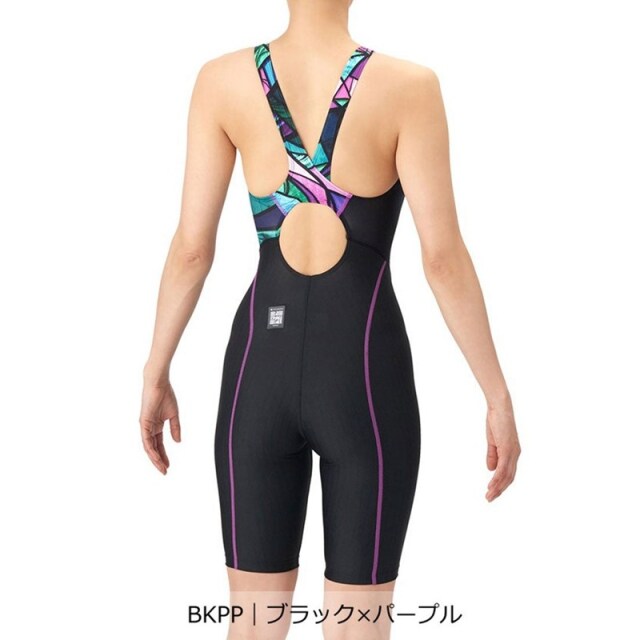 アリーナ  【競泳水着】アクアレーシングスパッツ｜公式大会可 レディース 26SS ブラック AS6SRC86L 