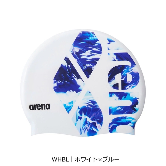 アリーナ シリコーンキャップ ユニセックス 26SS フリーサイズ 水泳帽 arena (AS6SSC21U)