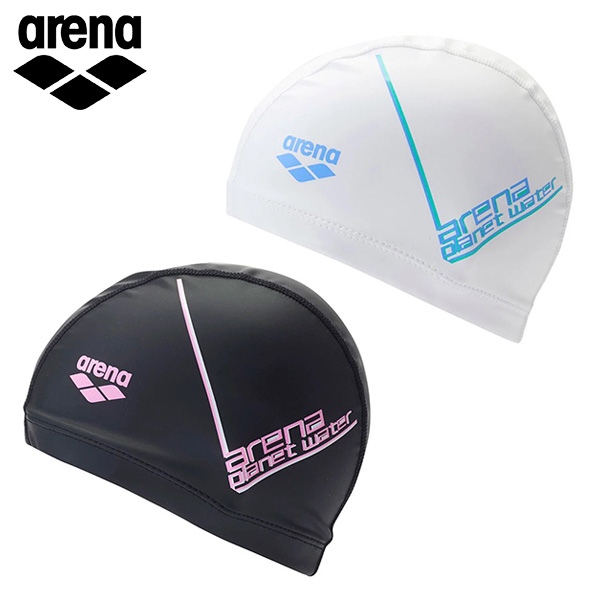 アリーナ 2ウェイシリコーンキャップ 公式大会不可 ユニセックス 26SS フリーサイズ ブラック ホワイト AS6SSC32U