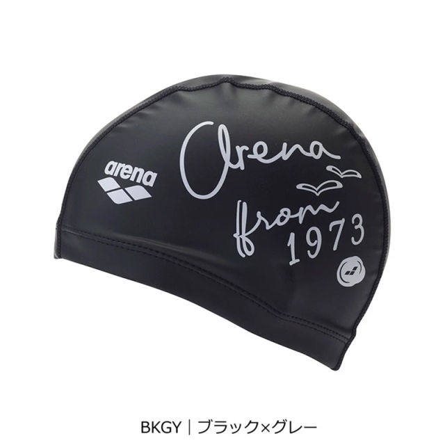 アリーナ 2ウェイシリコーンキャップ 公式大会不可 ユニセックス 26SS フリーサイズ ブラック ネイビー AS6SSC33U