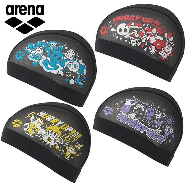アリーナ メッシュキャップ｜公式大会可 ユニセックス 26SS MLサイズ 水泳帽 arena (AS6SSC56U) 