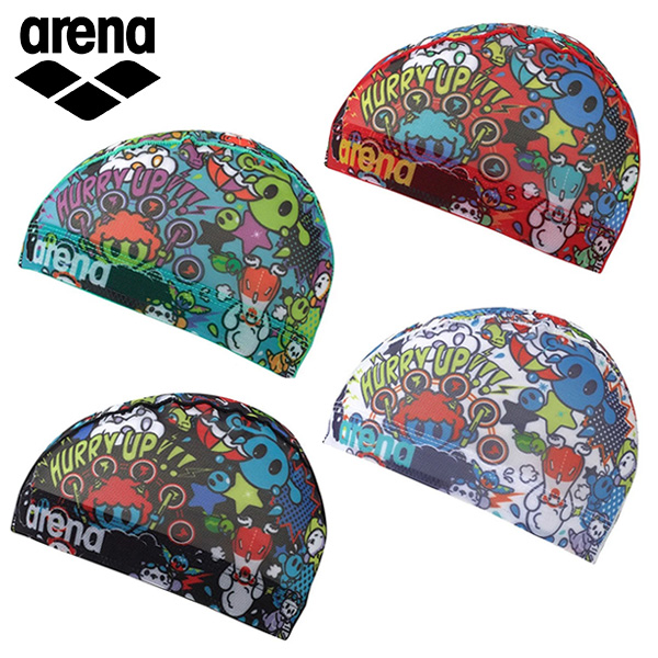 アリーナ メッシュキャップ 公式大会可 ユニセックス 26SS M・L ブラック グリーン レッド ホワイト AS6SSC57U