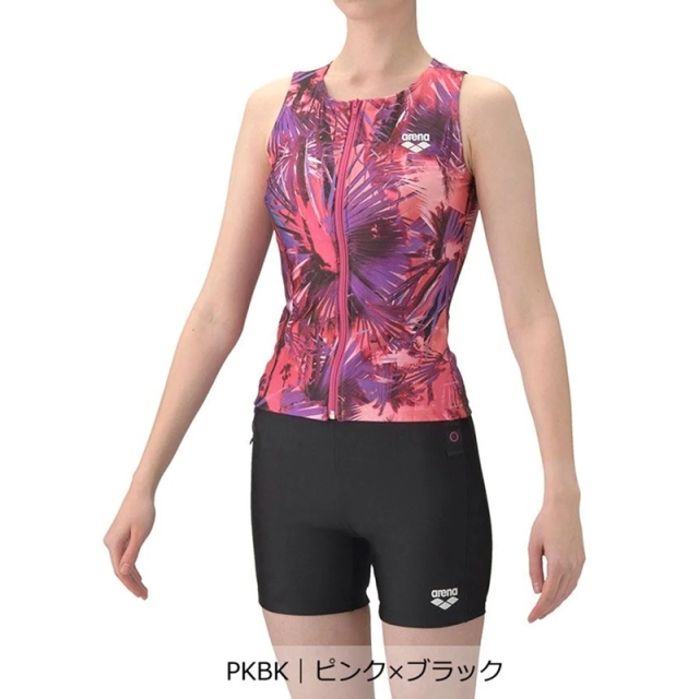 アリーナ フィットネスセパレーツ（カバーバック/ミドルレッグ/差し込みパッド）レディース 26SS AS6SWF52L