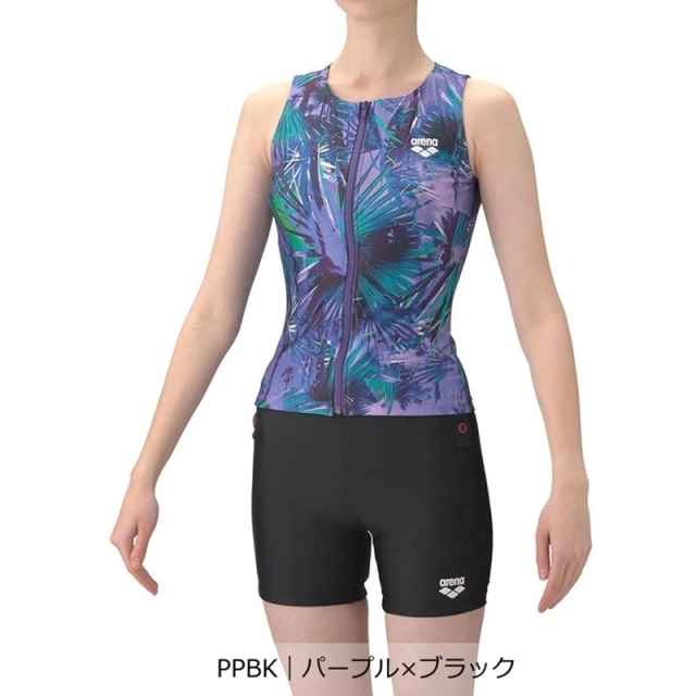 アリーナ フィットネスセパレーツ（カバーバック/ミドルレッグ/差し込みパッド）レディース 26SS AS6SWF52L