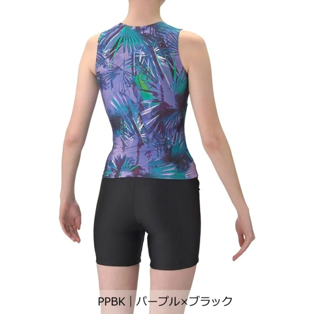 アリーナ フィットネスセパレーツ（カバーバック/ミドルレッグ/差し込みパッド）レディース 26SS AS6SWF52L