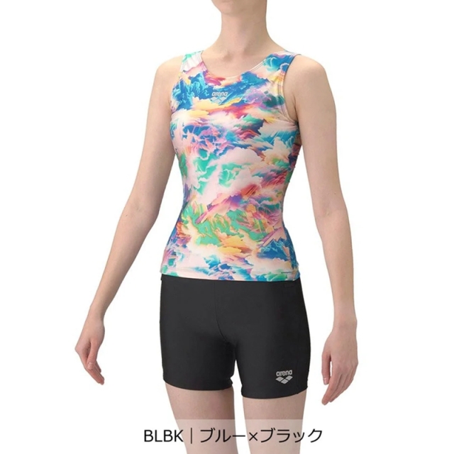 アリーナ フィットネスセパレーツ（Uバック/ミドルレッグ/差し込みパッド）レディース 26SS AS6SWF53L