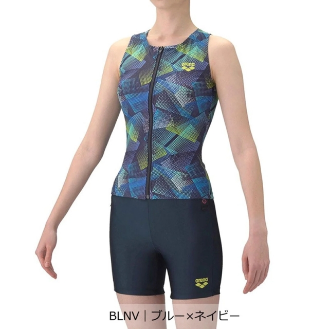 アリーナ フィットネスセパレーツ（カバーバック/ミドルレッグ/差し込みパッド）レディース 26SS AS6SWF54L