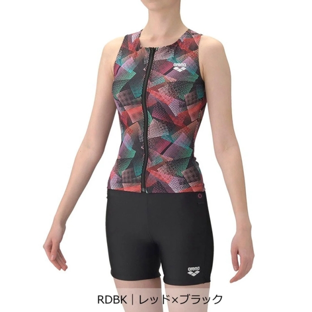アリーナ フィットネスセパレーツ（カバーバック/ミドルレッグ/差し込みパッド）レディース 26SS AS6SWF54L
