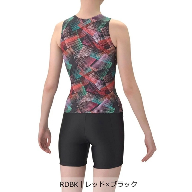 アリーナ フィットネスセパレーツ（カバーバック/ミドルレッグ/差し込みパッド）レディース 26SS AS6SWF54L